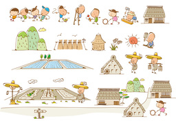 used to doのイラスト